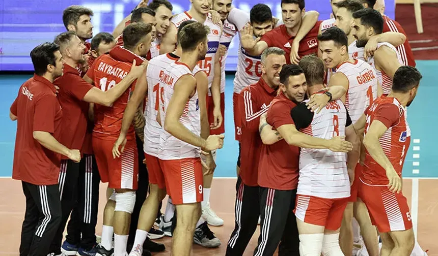 Erkek Voleybol Milli Takımı yarı finale yükseldi