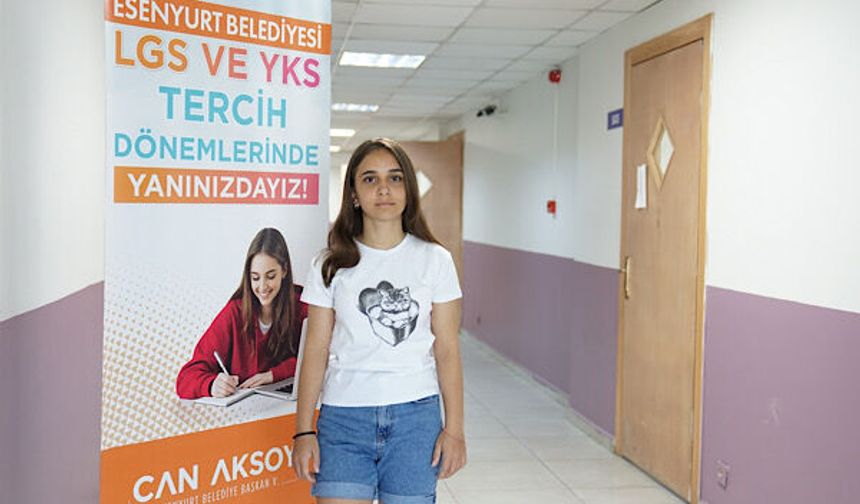 Esenyurt Belediyesi'nin ücretsiz LGS kursuyla 190 öğrenci nitelikli okullara yerleşti