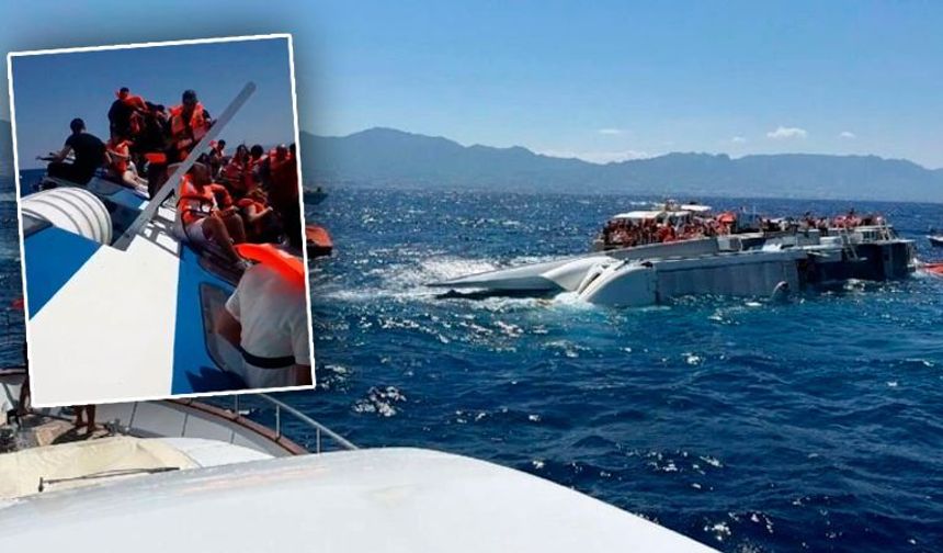 Girne açıklarında batan gemide 6 kişi hayatını kaybetti