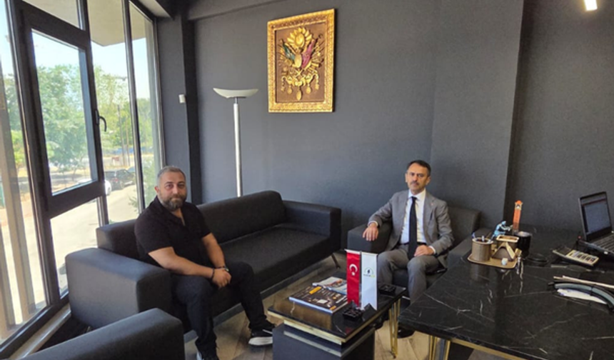 Kocaeli Valisi Aktaş, iş insanı Hikmet Kara'yı ziyaret etti