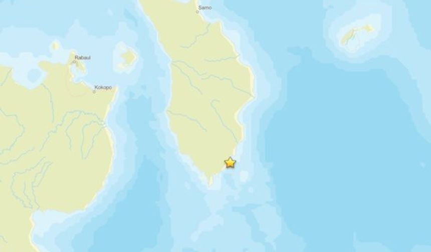 Papua Yeni Gine'de deprem
