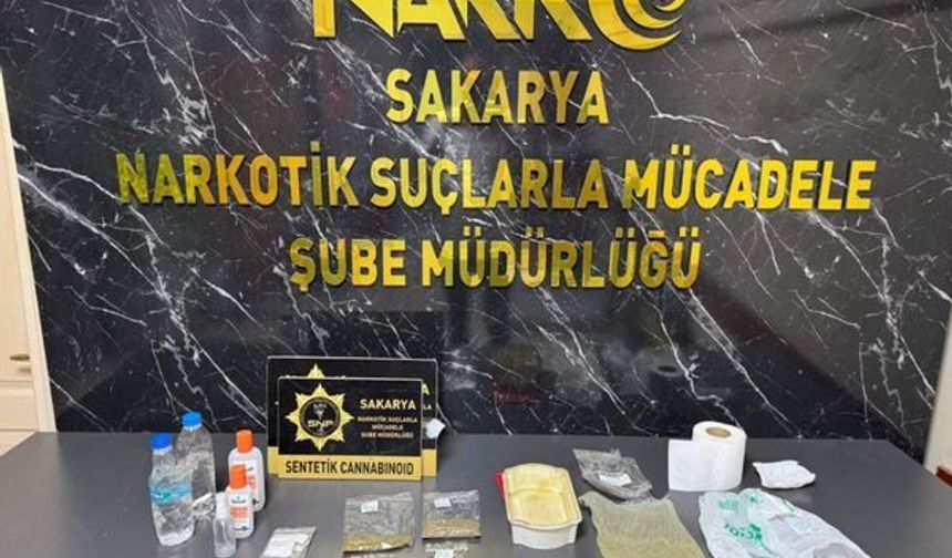 Sakarya'da uyuşturucu operasyonu: 1 şüpheli tutuklandı