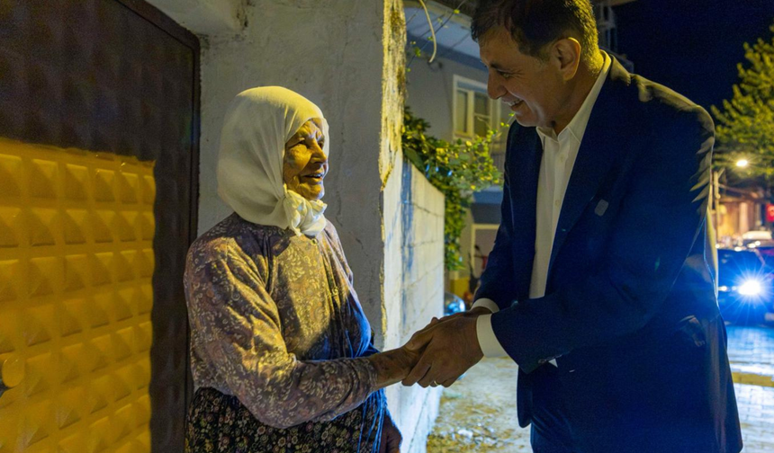 Tugay, Erikli Mahallesi'nde vatandaşlarla buluştu