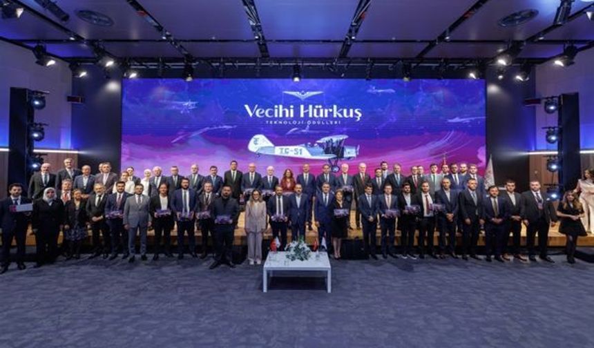 Vecihi Hürkuş Teknoloji Ödülleri sahiplerini buldu