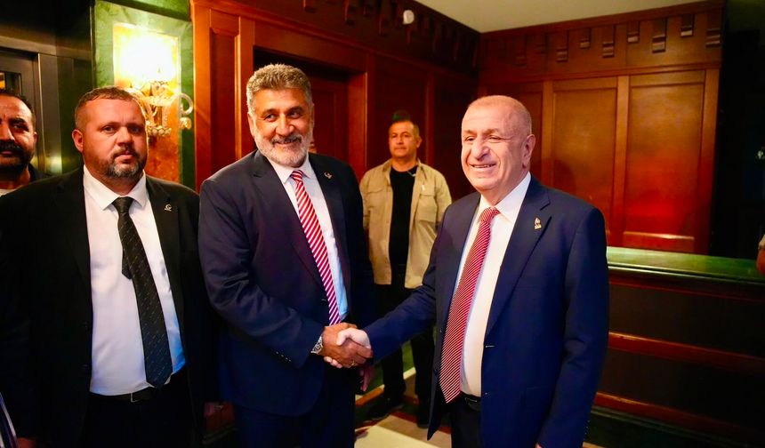 Zafer Partisi Genel Başkanı Özdağ, dört parti genel başkanıyla bir araya geldi