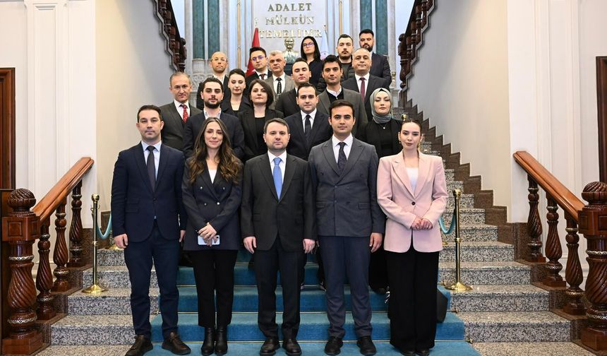Adalet Bakanı Gürlek, adliye muhabirleriyle bir araya geldi
