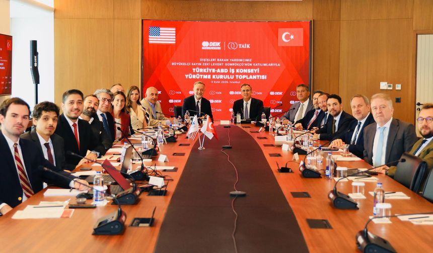 Dışişleri Bakanlığın'dan Türkiye-ABD İş Konseyi toplantısı