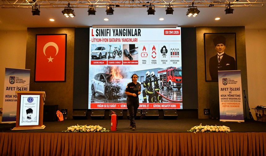 Gündüz bakımevi öğretmenlerine ilk yardım ve afet eğitimi