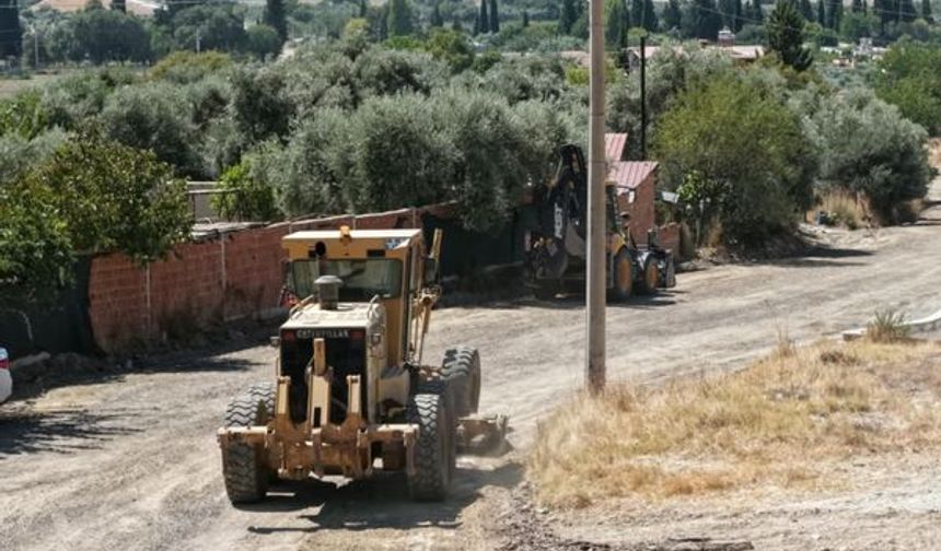 İncirliova'da ulaşım yatırımı sürüyor