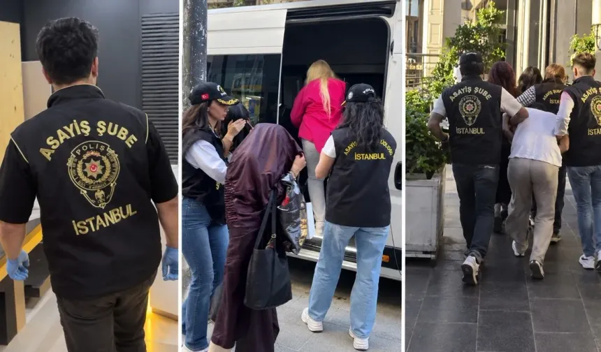 İstanbul’da fuhuş soruşturması kapsamında 20 adreste arama