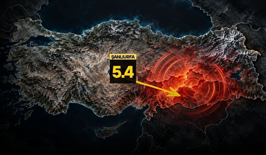Şanlıurfa’da 5.4 Büyüklüğünde Deprem! Güneydoğu Sallandı, AFAD’dan İlk Açıklama Geldi