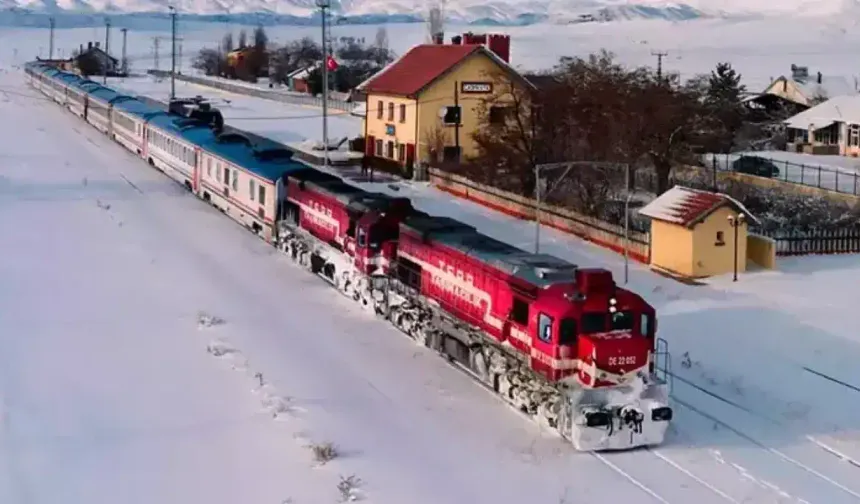 TCDD: Turistik Erzurum-Kars Treni'nde yeni sezon hazırlıkları sürüyor