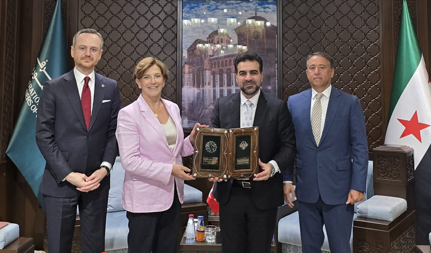TÜSİAD Yönetim Kurulu Şam'da temaslarda bulundu