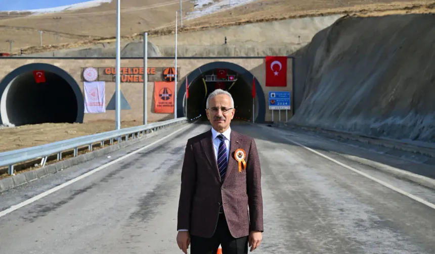 Uraloğlu: Güzeldere Tüneli ile Van-Hakkari yolu daha güvenli hale geldi