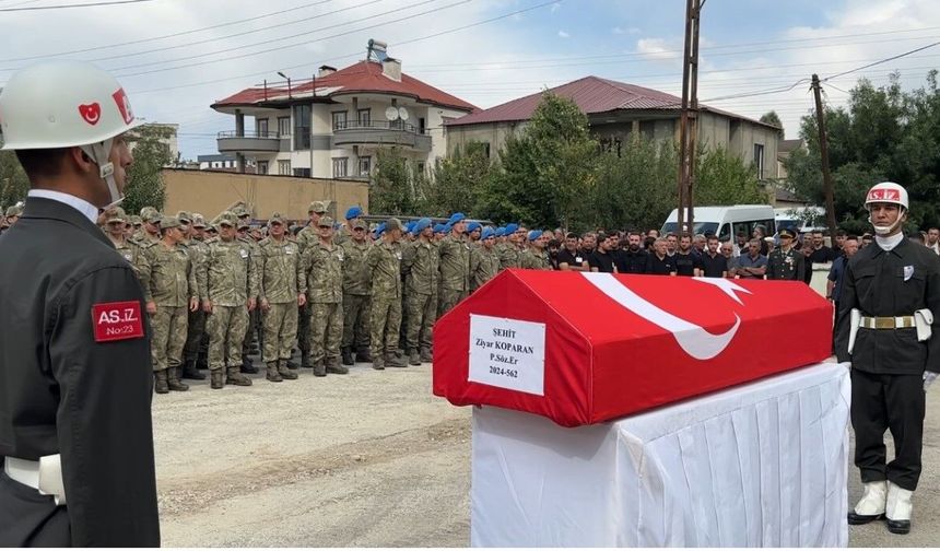 Yüksekova’nın şehidi gözyaşları arasında toprağa verildi