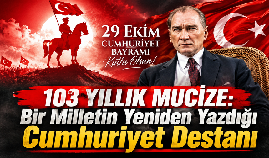 103 Yıllık Mucize: Bir Milletin Yeniden Yazdığı Cumhuriyet Destanı