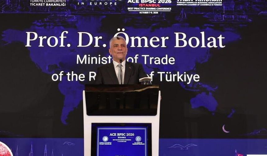 Bakan Bolat: ‘‘Türkiye-ABD ticaret hacmi hedefi 100 milyar dolar’’