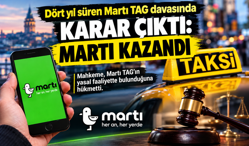 Dört yıl süren Martı TAG davasında karar çıktı: Martı kazandı