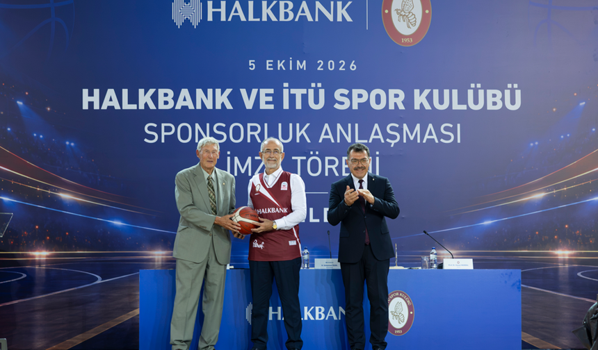 Halkbank, İTÜ Spor Kulübü Basketbol Takımı’nın İsim Sponsoru Oldu