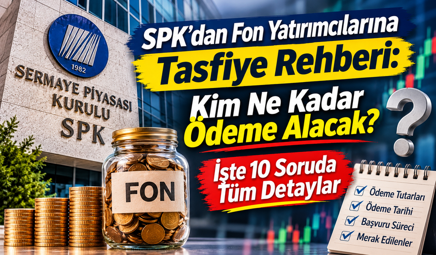 SPK’dan Fon Yatırımcılarına Tasfiye Rehberi: Kim Ne Kadar Ödeme Alacak? İşte 10 Soruda Tüm Detaylar