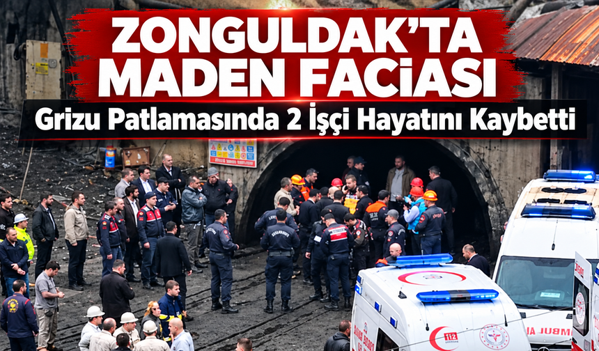 Zonguldak'ta Maden Faciası: Grizu Patlamasında 2 İşçi Hayatını Kaybetti