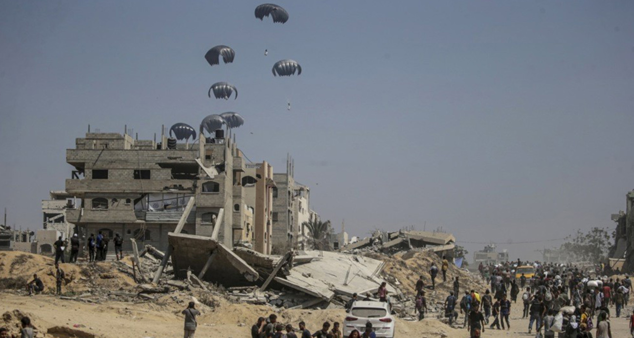 Ürdün Ve Bae’den Gazze Şeridi’ne Havadan Yardım Haber Isindetayi