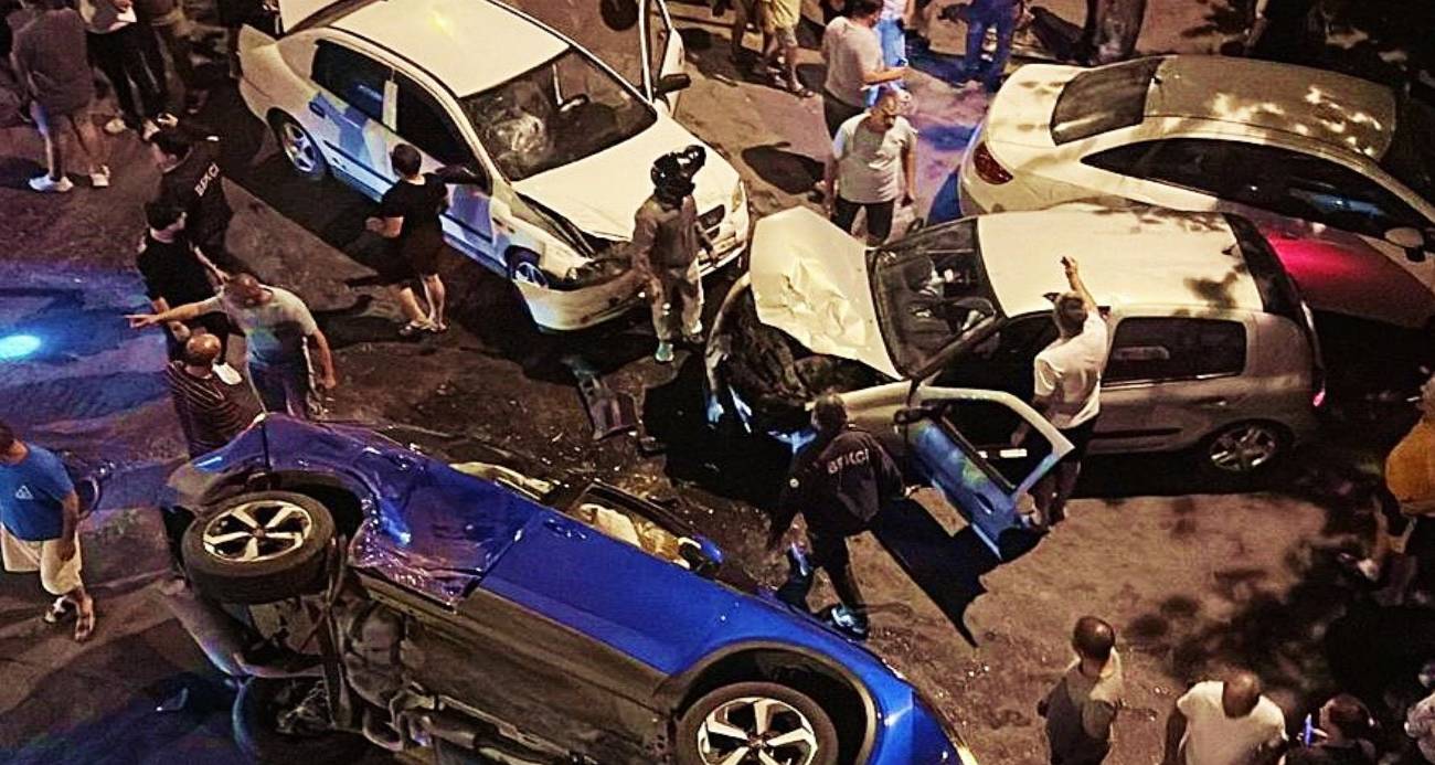 Tekirdağ’da Zincirleme Kaza 3 Araç Birbirine Girdi, Ortalık Savaş Alanına Döndü Isindetayi.com