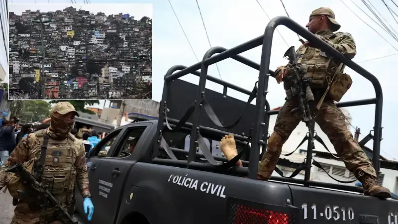 Brezilya’da Favela Operasyonu 64 Ölü Haber Isindetayi