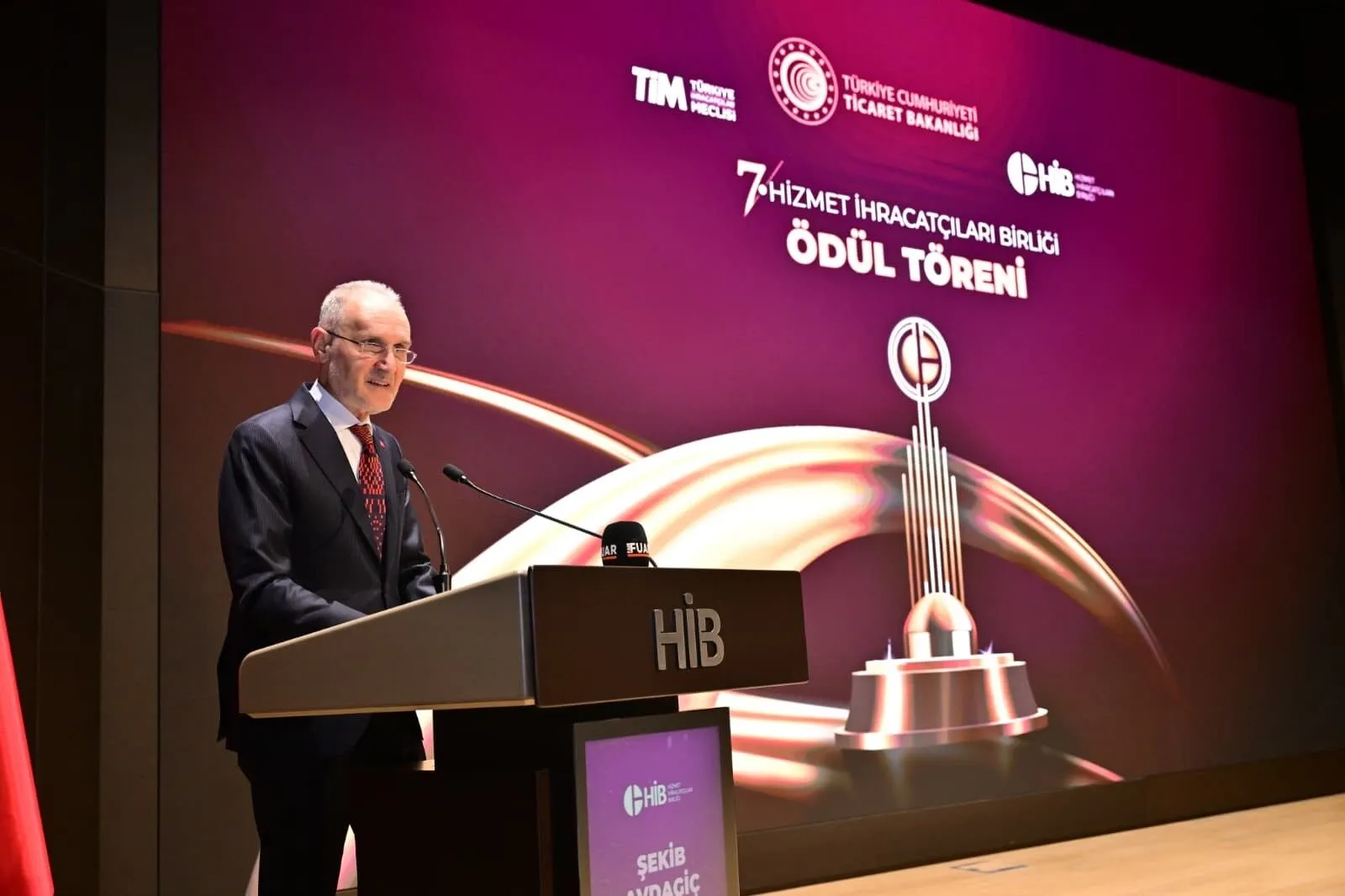 Hizmet İhracatçıları Birliği (Hi̇b) Başkanı Şekib Avdagiç Isindetayi