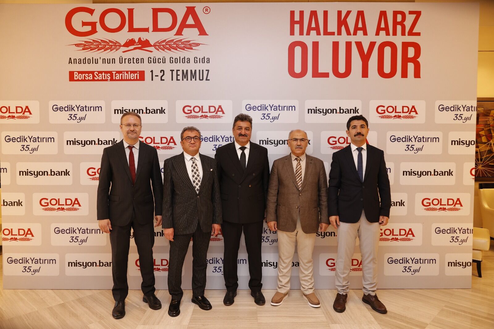 Anadolu'nun üreten gücü Golda Gıda 1-2 Temmuz’da yatırımcılarla buluşuyor