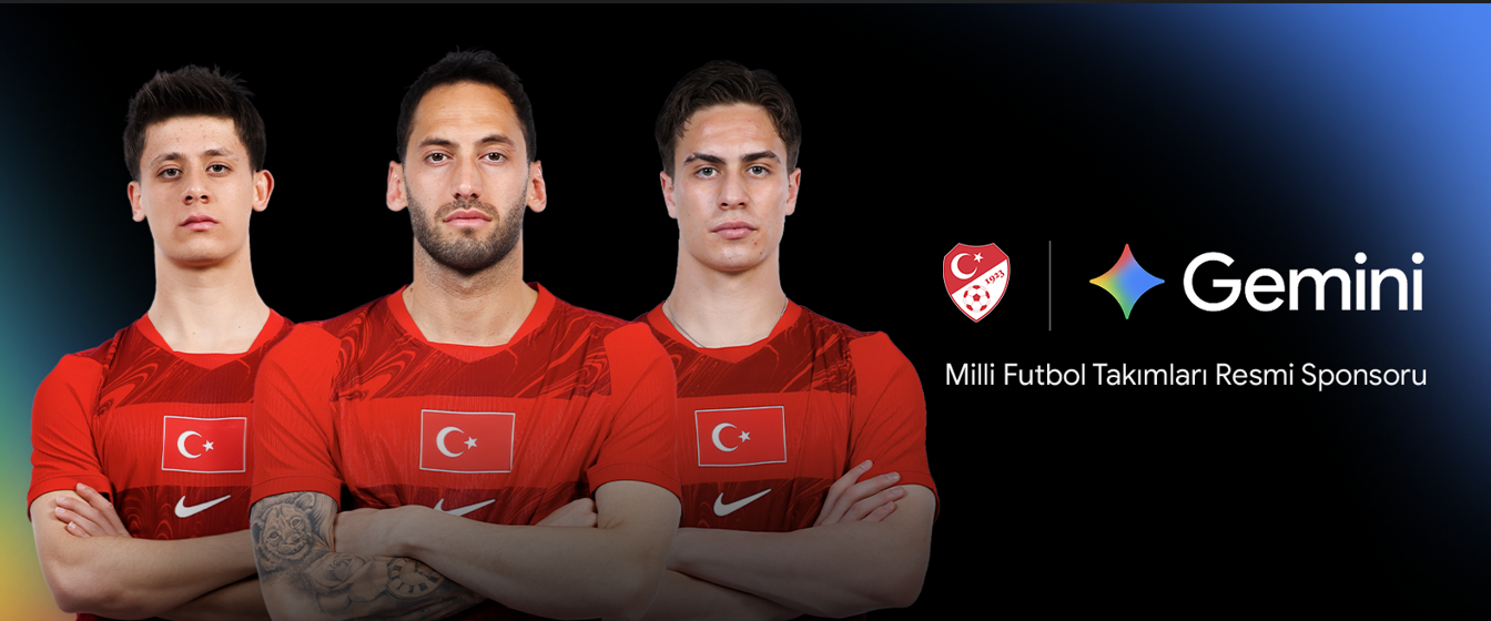 Google Gemini, Türkiye Millî Futbol Takımları'nın Resmi Sponsoru Oldu Haber Isindetayi