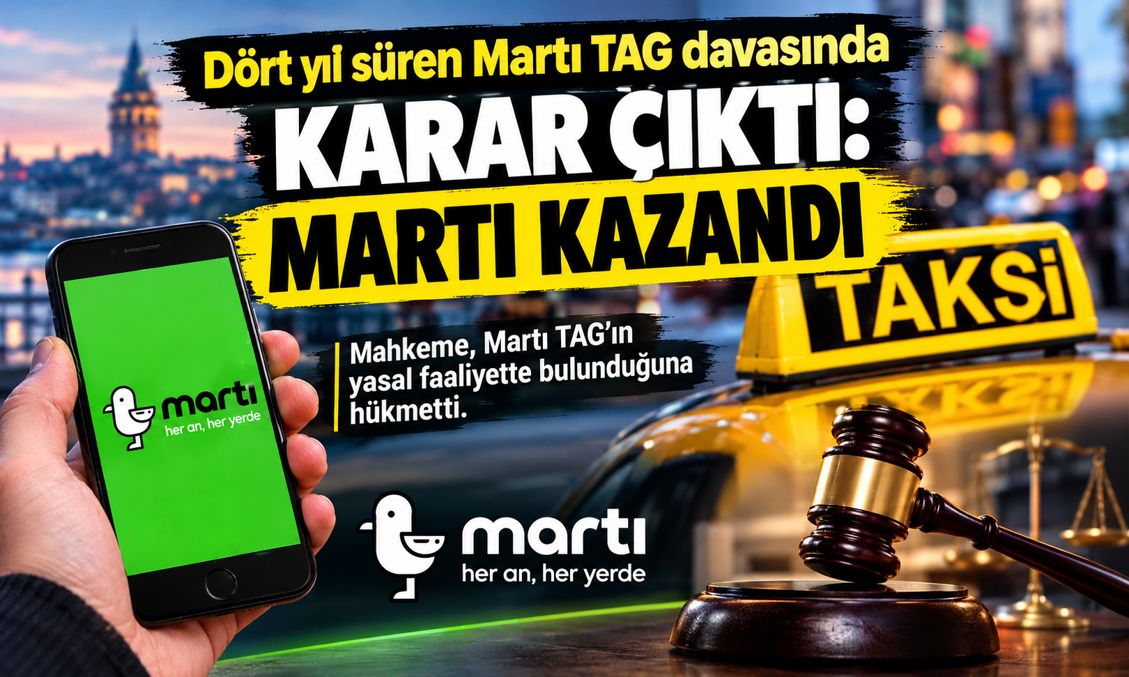 Dört yıl süren Martı TAG davasında karar çıktı: Martı kazandı