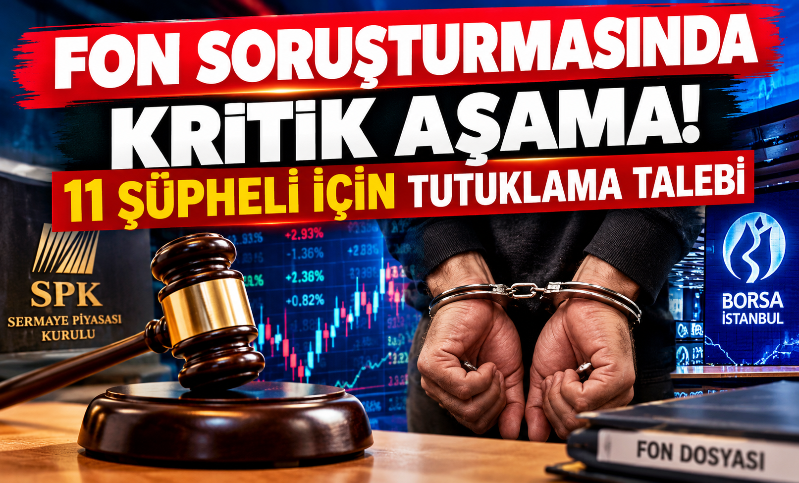 Fon Soruşturmasında Kritik Aşama! 11 Şüpheli İçin Tutuklama Talebi