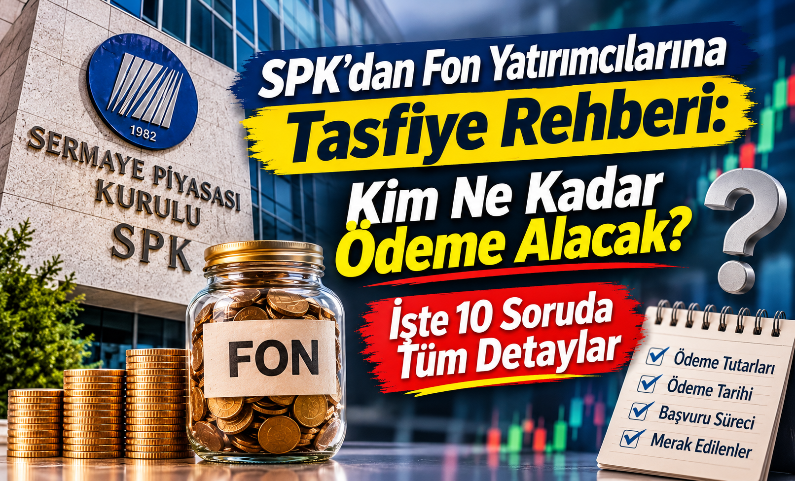 SPK’dan Fon Yatırımcılarına Tasfiye Rehberi: Kim Ne Kadar Ödeme Alacak? İşte 10 Soruda Tüm Detaylar