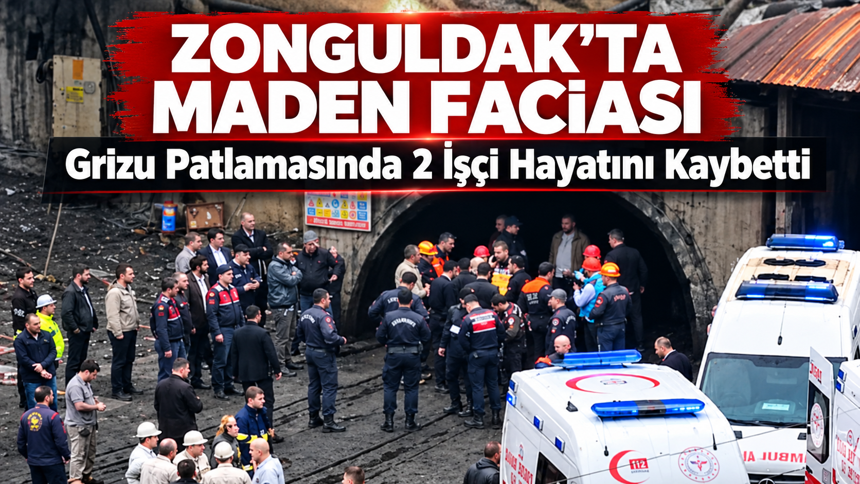 Zonguldak'ta Maden Faciası: Grizu Patlamasında 2 İşçi Hayatını Kaybetti